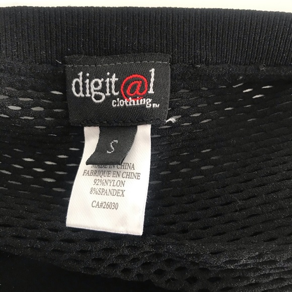 NWOT Black Ruched Netted Long Sleeve Winter Top - Picture 13 of 14